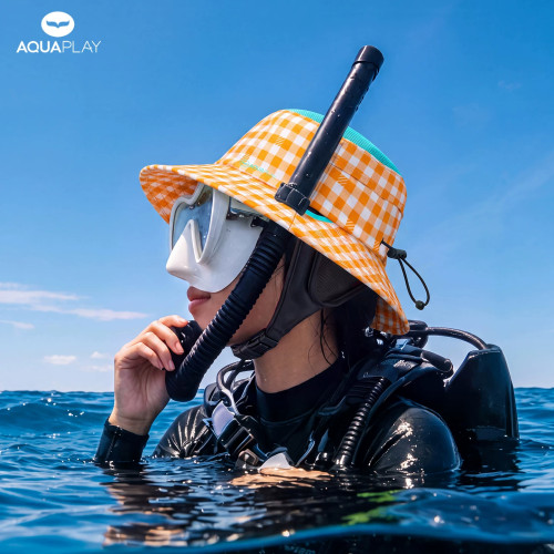 安泊来潜水帽防晒潜水头套发带冲浪防晒帽冲浪帽渔夫帽浮潜帽子