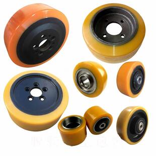 林德电动叉车堆垛机L10L12L14L16主驱动轮平衡辅助轮承重轮