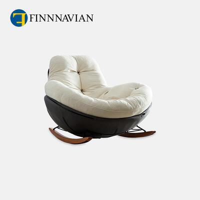 芬纳维亚ART 阳台家用企鹅摇摇椅 Kay 意式极简客厅懒人休闲单椅