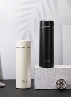 匡迪5228号316L不锈钢内胆男女商务办公送礼手提盒保温水杯可定制