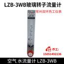 常州双环热工仪表LZB 3WB玻璃转子流量计水微小 空气流量计LZB