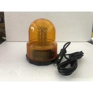 汽车改装吸顶灯 led警示灯开 道吸顶闪光灯 黄色 强磁频闪灯12-24