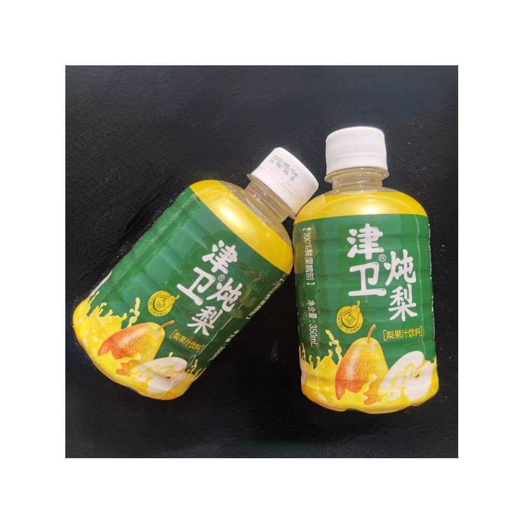 天津津卫炖梨鲜果原果熬制带果颗粒四季梨汁果汁风味饮料食品瓶装