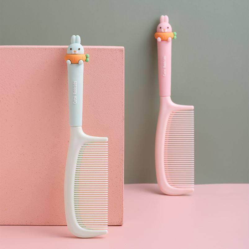 儿童梳子女孩卡通塑料宝宝婴儿细齿密梳女童专用扎头发2岁不伤发,家庭/个人清洁工具,梳子/化妆梳/按摩梳,淘宝优惠券,粉丝福利购,淘宝优惠卷