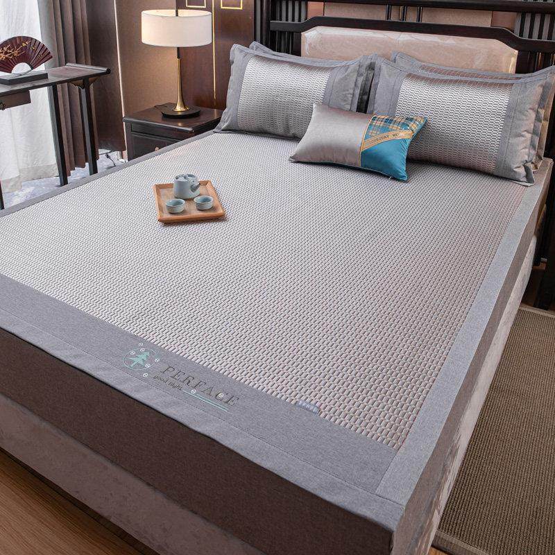 高档夏季加厚冰丝凉席冰藤席家用床席1.5x1.8x2米空调凉席子可水,床上用品,藤席,淘宝优惠券,粉丝福利购,淘宝优惠卷