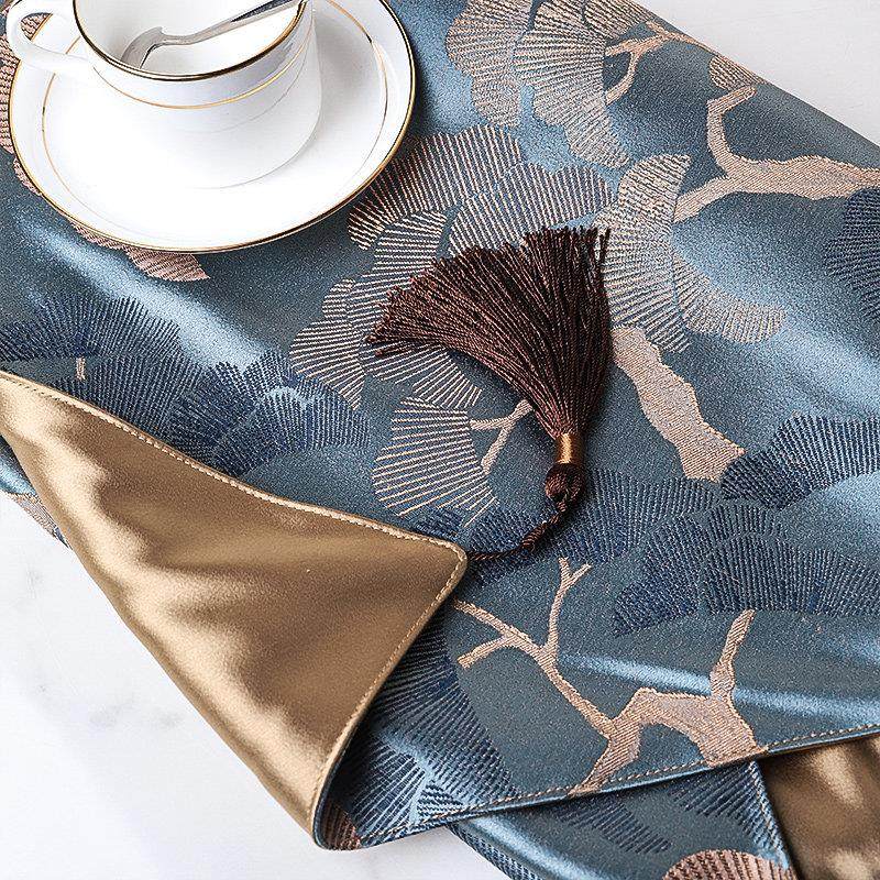 餐桌桌旗桌布现代简约轻奢北欧长条餐边柜桌巾装饰茶几新中式旗布,居家布艺,桌旗,淘宝优惠券,粉丝福利购,淘宝优惠卷