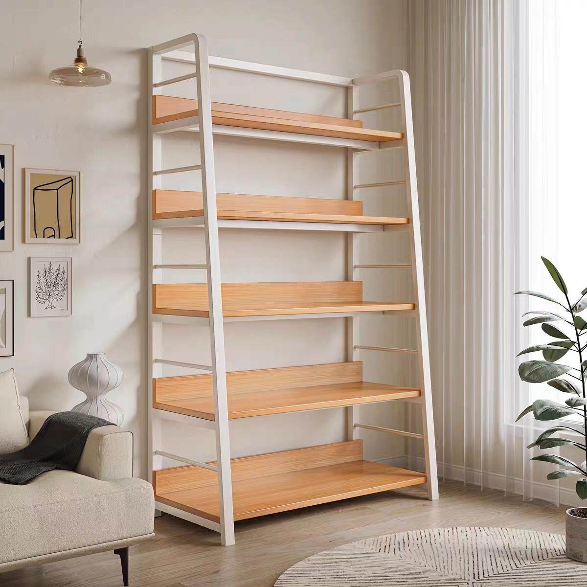 置物架落地多层收纳架客厅卧室书架靠墙铁艺展示储物柜子梯形货架,居家日用,布艺蛋糕/蛋糕毛巾,淘宝优惠券,粉丝福利购,淘宝优惠卷