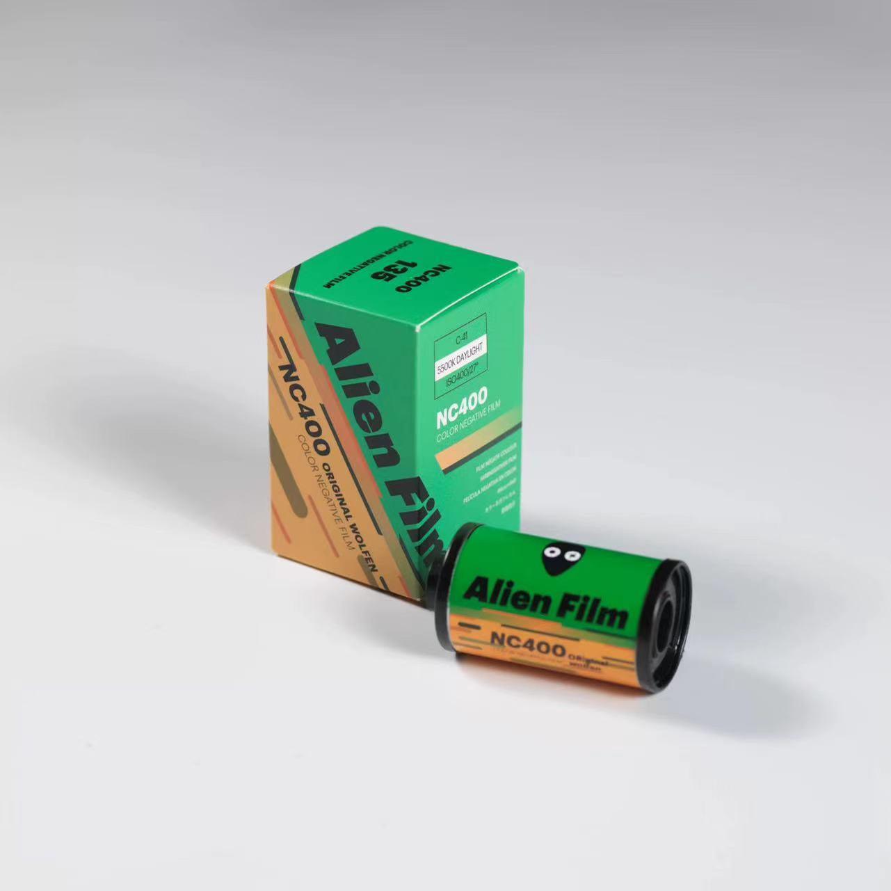 Orwo Nc400 135彩色负片C41异形无碳彩色胶片无碳去除胶片卷6月26