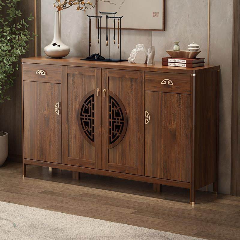 新中式鞋柜家用门口实木框多层大容量客厅入户玄关鞋橱阳台收纳柜,住宅家具,鞋柜,淘宝优惠券,粉丝福利购,淘宝优惠卷