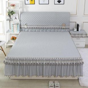 厂家床头套床裙全套床头套2023新款 床头套床头套集成床头套裙高端