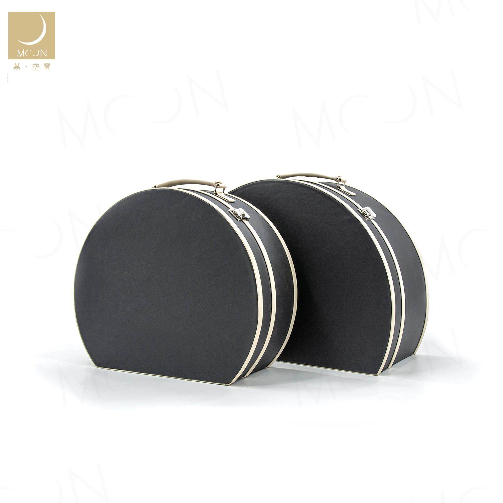 MOON慕空间样板房黑白半月收纳盒衣帽间衣柜收纳箱摆件装饰品软装,家居饰品,装饰摆件,淘宝优惠券,粉丝福利购,淘宝优惠卷