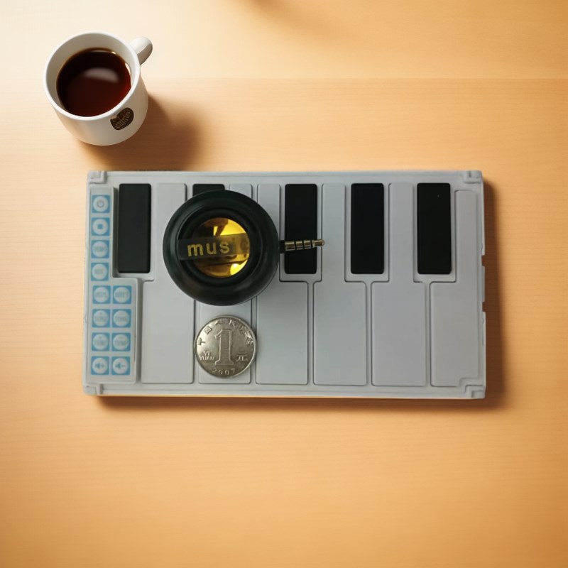 口袋钢琴口袋音乐琴音乐键盘迷你便携式电子琴折叠钢琴手卷琴MIDI