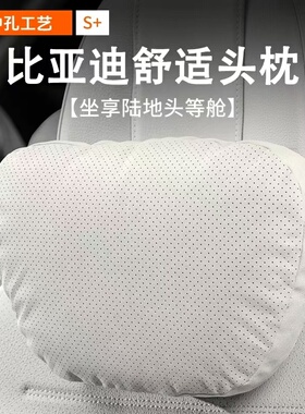 适用比亚迪汽车头枕汉宋pro秦plus宋plusdmi唐ev元plus海豚护靠枕