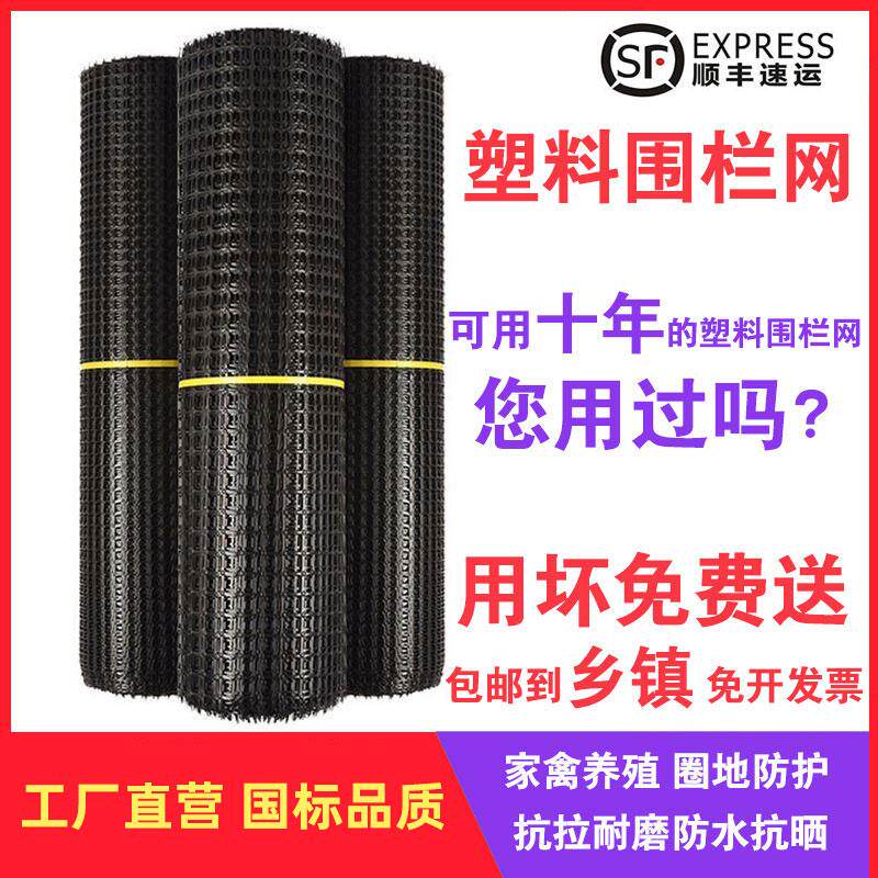 塑料网格养殖网防护菜园栅栏户外果园养鸭鸡漏粪脚垫圈玉米围栏网