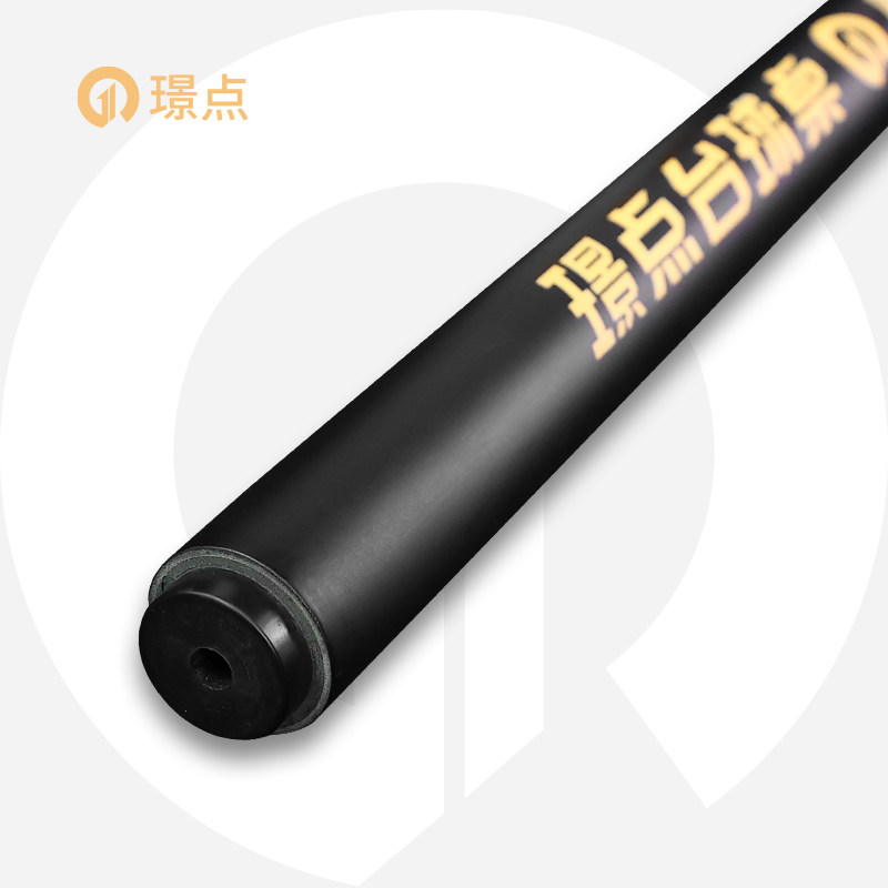 璟点黑科技小头杆中式黑八台球杆球房公杆通杆九球杆桌球杆