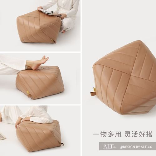 科技布八角凳家用客厅茶几矮凳坐墩衣帽间凳子创意入户门口换鞋凳