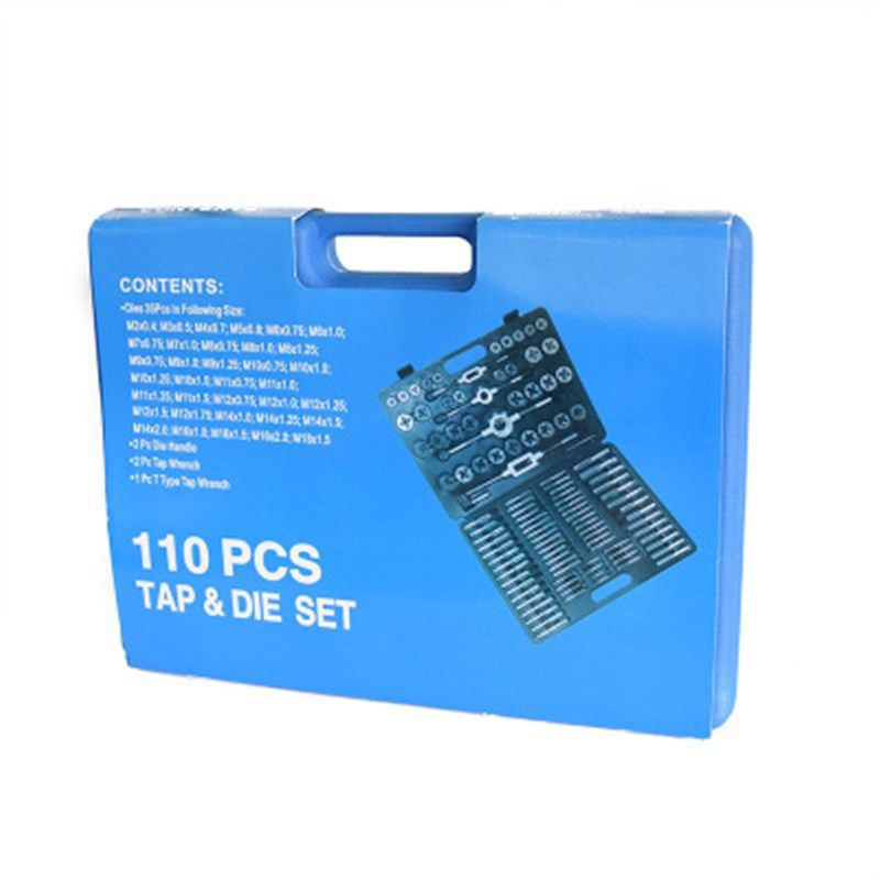 工厂自产自销 丝锥板牙套装丝锥绞y手套装 丝锥组合套装 110pc件