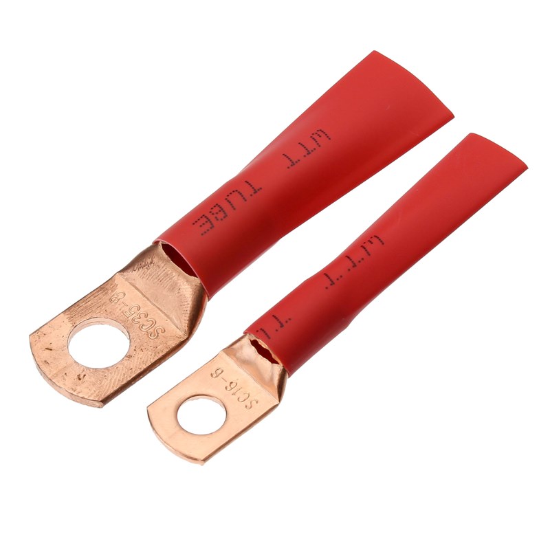 直供120pcs盒装SC窥口裸端铜鼻子 60pcs窥M口接线端子60pcs热缩管