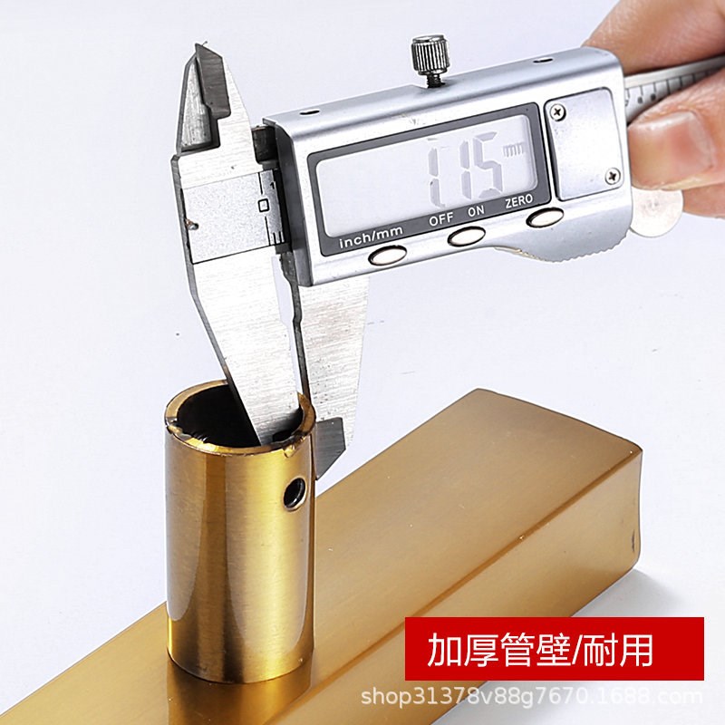 玻璃门拉手不锈钢玫瑰金门把手方管推拉门地弹门KTUV大门拉手厂家