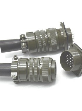 MIL-DTLh-5015系列防水连接器MS3106A24-28S航空插头