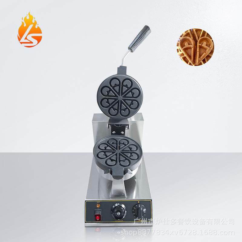 商用圆形旋转水滴型华夫炉摆摊创业小吃方形电热加厚花瓣型松饼机,厨房电器,其他商用厨电,淘宝优惠券,粉丝福利购,淘宝优惠卷