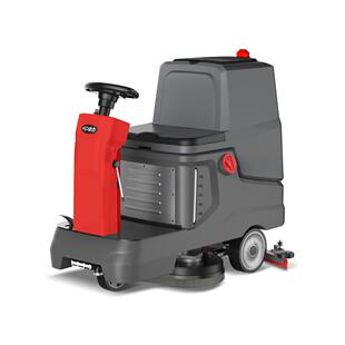 电动车座驾式驾驶洗地机工厂车间多功能商用工业用地面刷地机