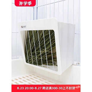 达洋兔子草架防浪费内置草盒荷兰猪龙猫草笼可固定喂草防扒干草架