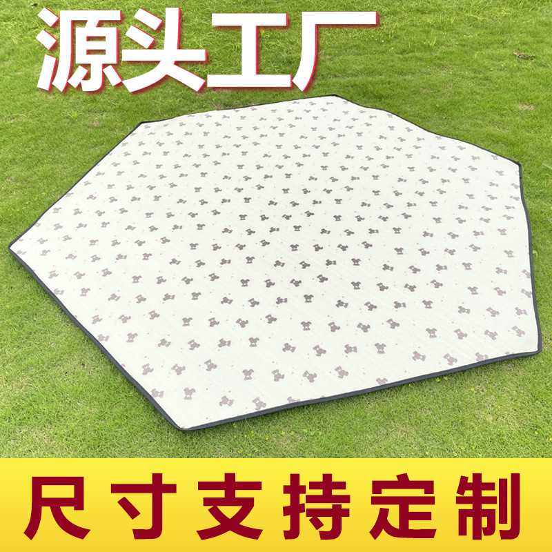 六角帐篷防潮垫野餐地垫地垫垫子露营户外野餐垫加厚印花,户外/登山/野营/旅行用品,防潮垫,淘宝优惠券,粉丝福利购,淘宝优惠卷