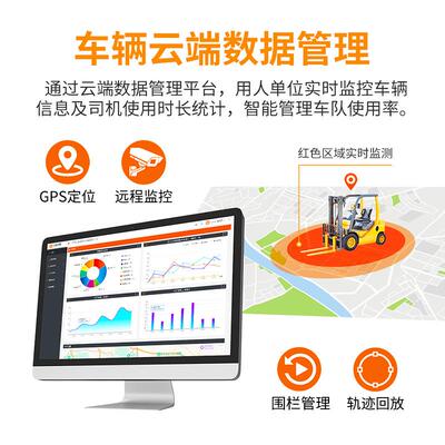 叉车安N2023A全管理系厂0区车辆后台实监控数据管理N225时统A