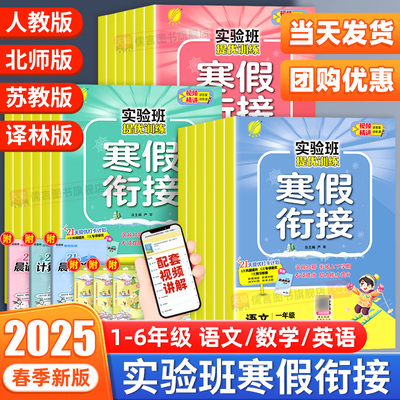 2025版实验班寒假衔接作业