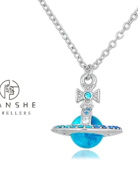 NANSHE/南奢  双色立体星球轻奢项链