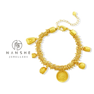 新中式 铜合金 藏系扎基盘缠编绳手链L745 南奢 NANSHE