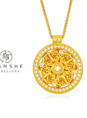 NANSHE/南奢 【时来运转】两款八宝罗盘新中式项链