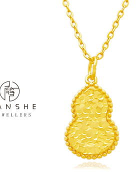 NANSHE/南奢 金色葫芦时尚项链百搭轻奢 L906