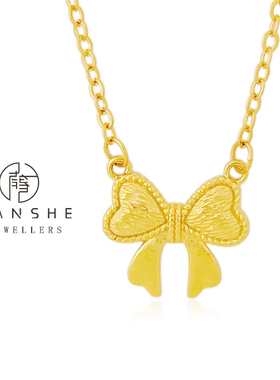 NANSHE/南奢 灵动蝴蝶结项链百搭轻奢L1009