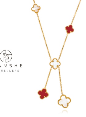 NANSHE/南奢 红白拼色时尚项链百搭