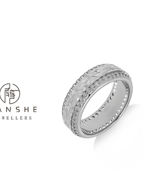 NANSHE/南奢 银色波光气质戒指时尚 L1247