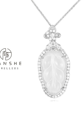 NANSHE/南奢 铜合金 叶子项链时尚个性轻奢L305