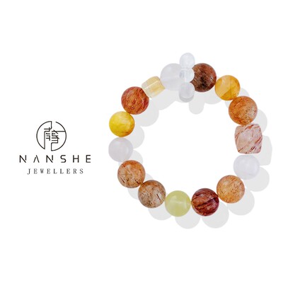 NANSHE/南奢【大圆满】轻奢时尚百搭水晶手串(多样性发其一)L1293