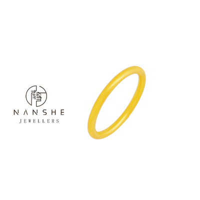 NANSHE/南奢 新中式古法素圈经典戒指 L965