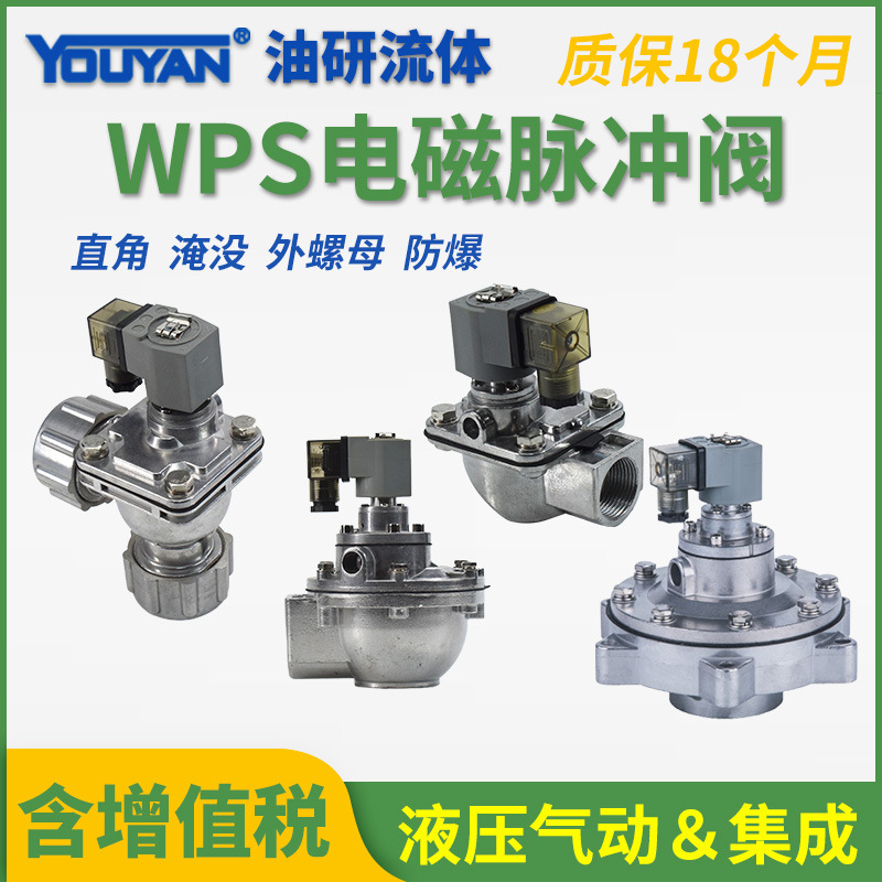 WPS-Y-50S/62S/76S脉冲阀WPS-CA/TG20/TD25/40/TD45/EP50/62/76