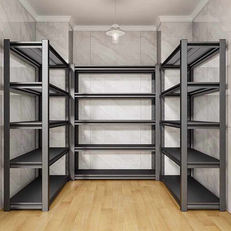 家用货架置物架落地多层阳台储藏间杂物快递收纳架钢制超市展示架,商业/办公家具,仓储货架,淘宝优惠券,粉丝福利购,淘宝优惠卷