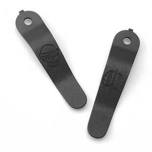 刀夹 钛 Strider挺进者背夹SMF/SNG钛合金刀夹 口袋夹钛合金刀夹