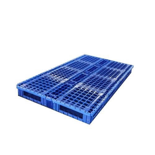 上海加大塑料卡板定 制塑胶卡板叉车托盘川字网格1U-3米重型栈板