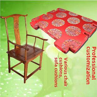 采购产品中国古董坐垫,古典红木扶手椅坐垫,实木官帽,太师椅,