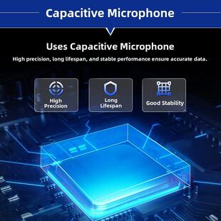 工业噪声传感器噪声变送器分贝检测器4-20Ma天气测量Rs485声级计