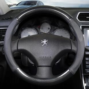 东风标致408方向盘套308 301 308s 3008 2008标志508冬季毛绒把套