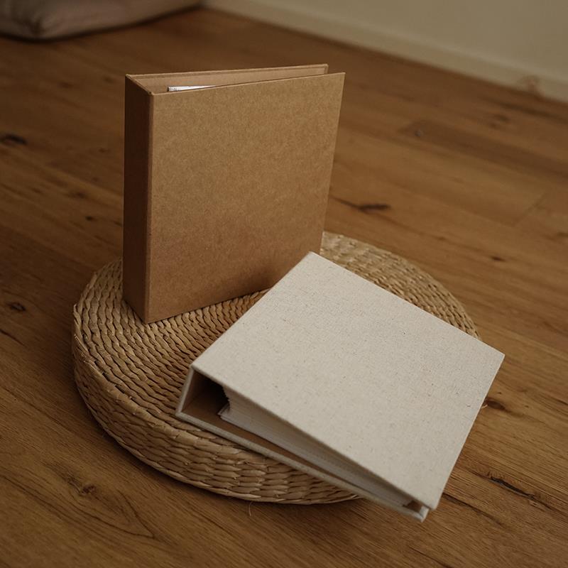 纯色极简7寸活页插袋相册 文艺小清新插页式相薄影集 家庭宝宝