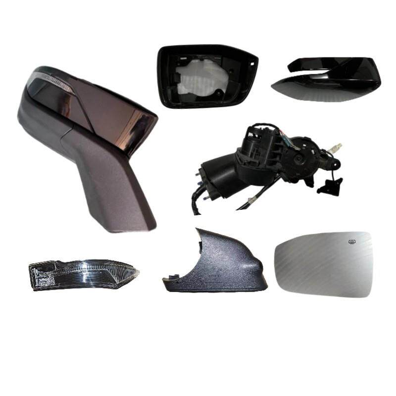 适用于长安UNIV左右反光镜片倒车镜框后视镜底座外壳转向灯罩总成