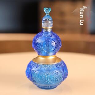 琉璃干坤葫芦摆件招财聚财纳福扭转时运风水吉祥物家居装饰工艺品